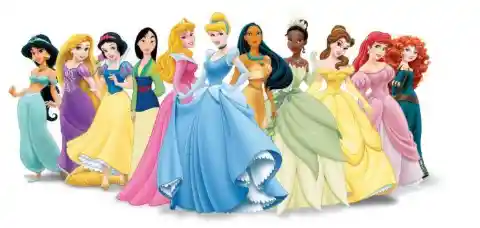 Belle was the first Disney princess to have brown hair