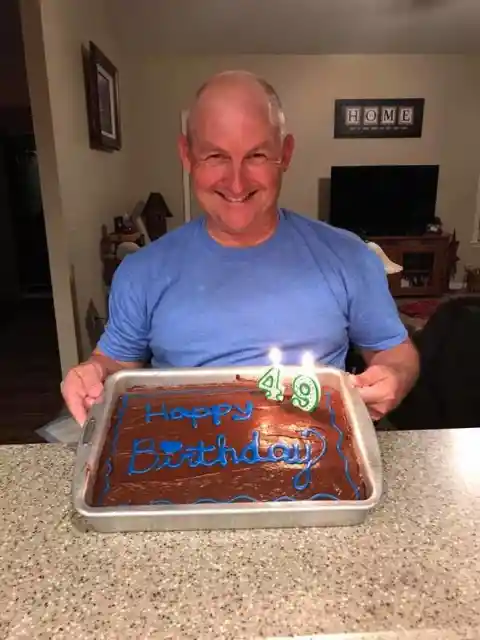 Grandpa Receives A Surprise On His Birthday And He Can't Help The Tears