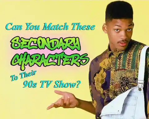 Can You Match 100% Of These Secondary Characters To Their 90s TV Show?